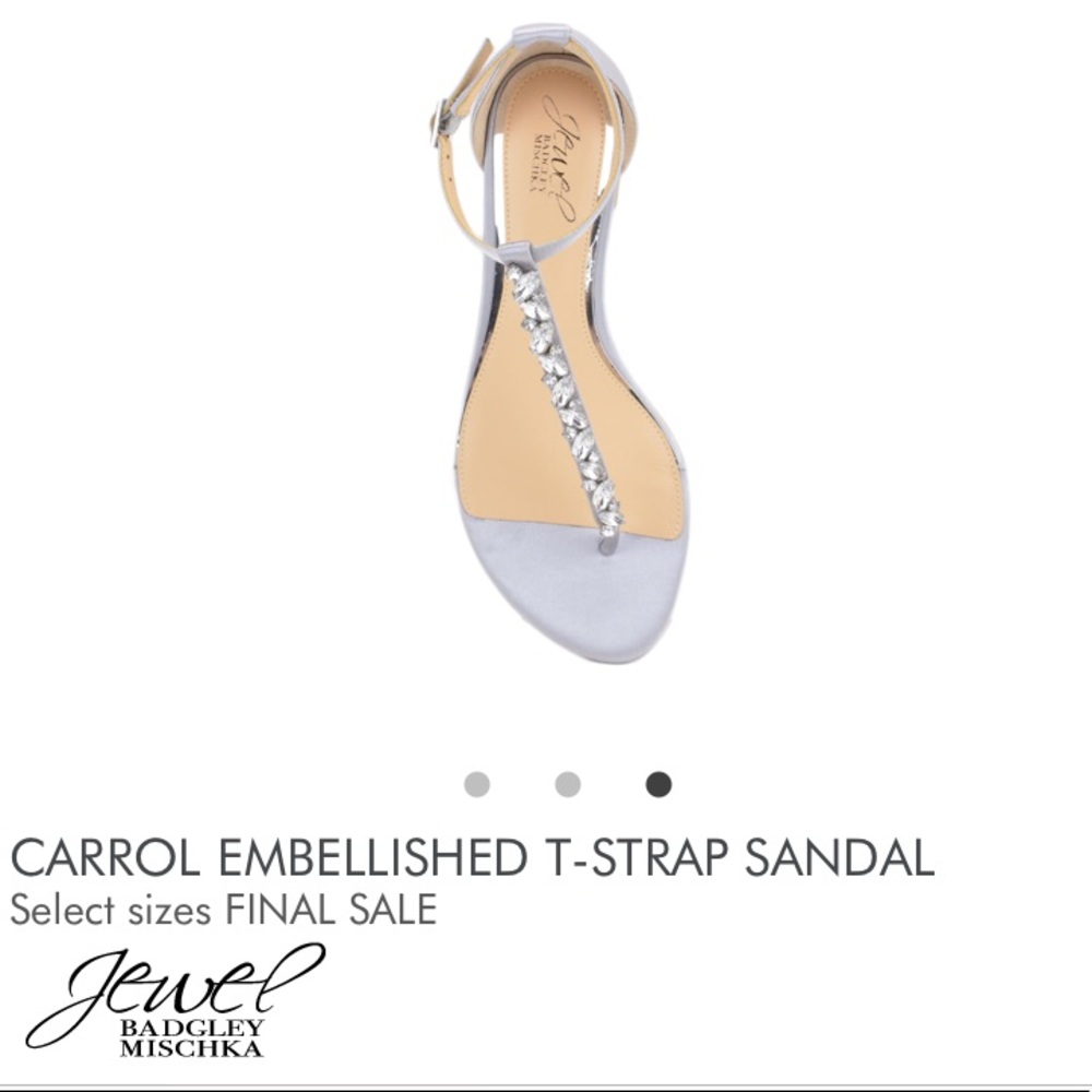 Crystal Silver Sandal